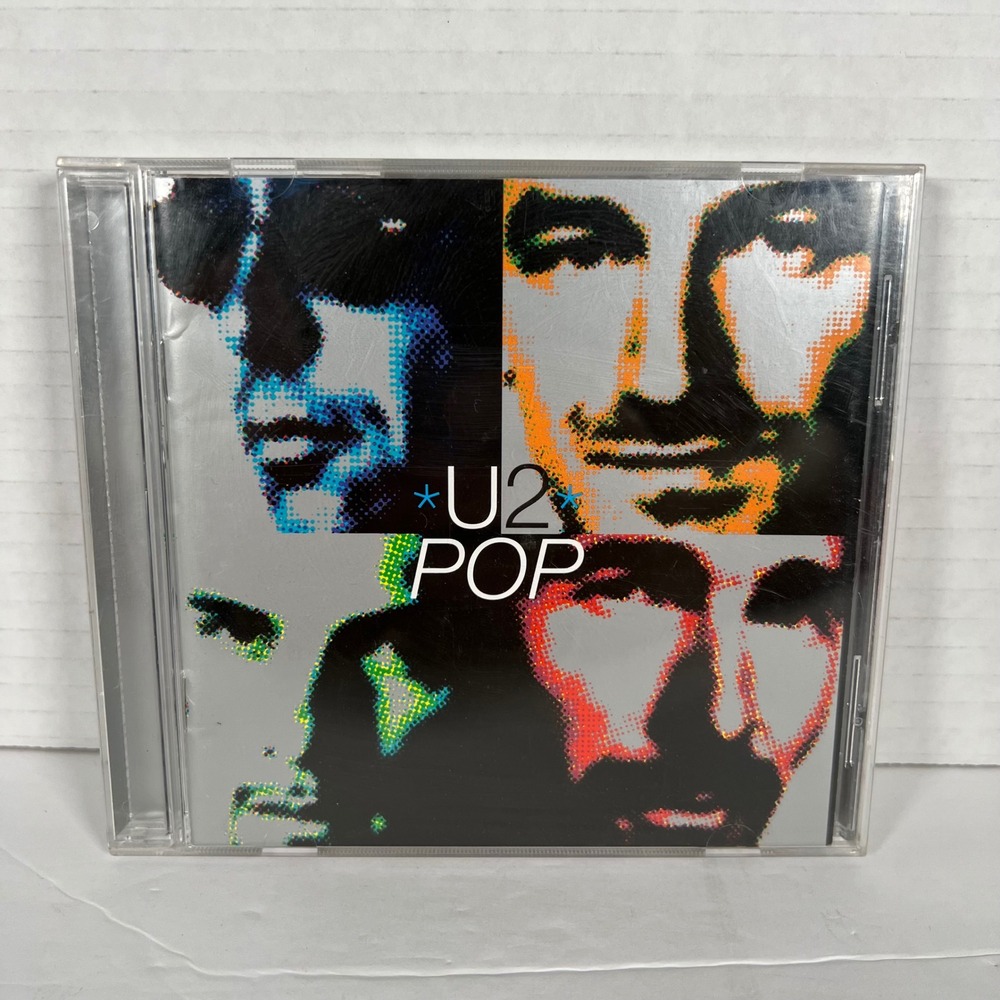 U2 Pop CD Album 1997 Island Records 314-524 334-2 Alternative Rock 12 Tracks